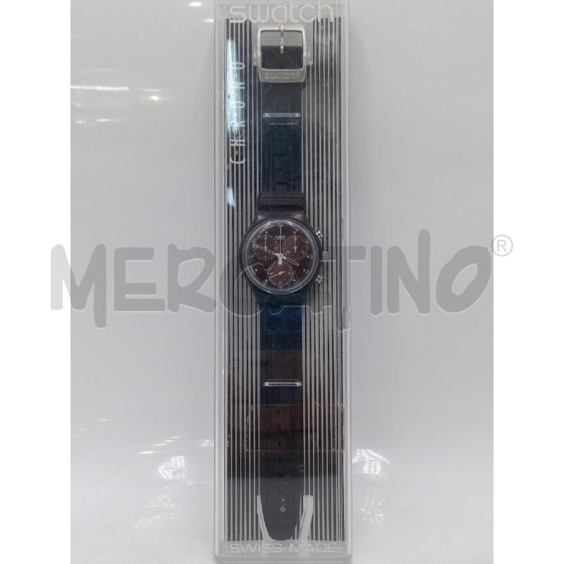 OROLOGIO DA POLSO SWATCH CHRONO WALL STREET NERO | Mercatino dell'Usato Moncalieri bengasi 1