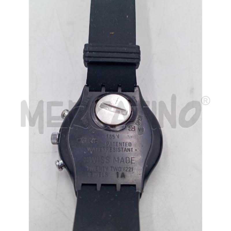 OROLOGIO DA POLSO SWATCH CHRONO WALL STREET NERO | Mercatino dell'Usato Moncalieri bengasi 3