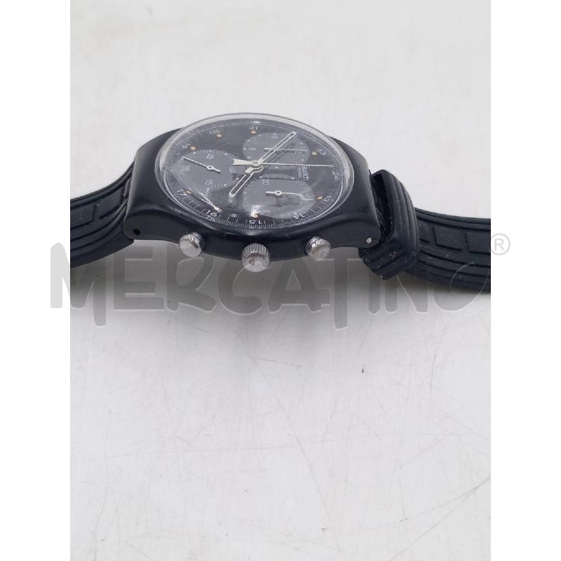 OROLOGIO DA POLSO SWATCH CHRONO WALL STREET NERO | Mercatino dell'Usato Moncalieri bengasi 5
