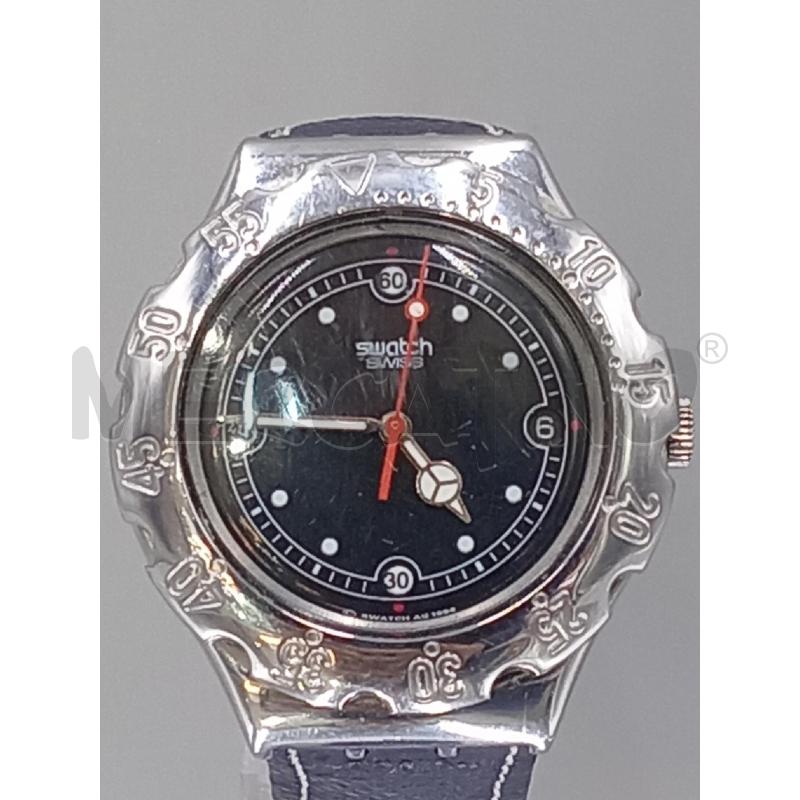 OROLOGIO DA POLSO SWATCH IRONY SCUBA NERO FUNZIONANTE | Mercatino dell'Usato Moncalieri bengasi 1