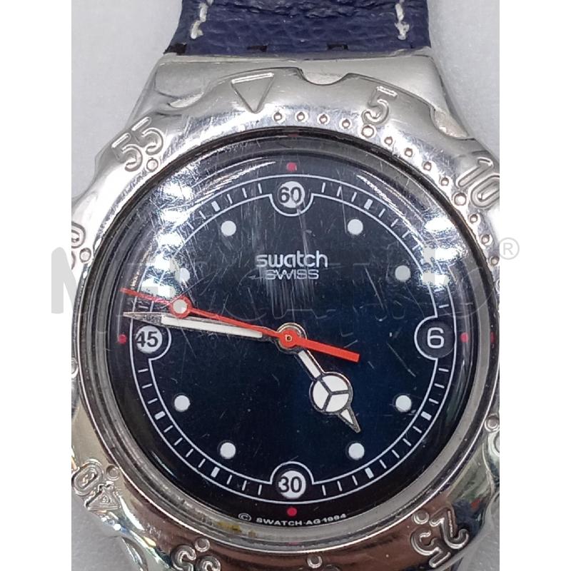 OROLOGIO DA POLSO SWATCH IRONY SCUBA NERO FUNZIONANTE | Mercatino dell'Usato Moncalieri bengasi 3