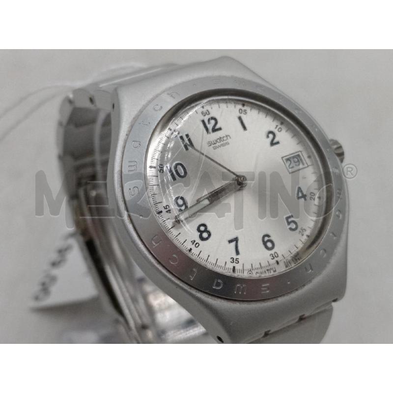 OROLOGIO DA POLSO SWATCH IRON DATE GRIGIO PILA DA SOSTITUIRE | Mercatino dell'Usato Moncalieri bengasi 1