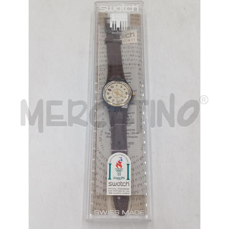 OROLOGIO DA POLSO SWATCH MUSICALL OLYMPIC GAMES ATLANTA  | Mercatino dell'Usato Moncalieri bengasi 1