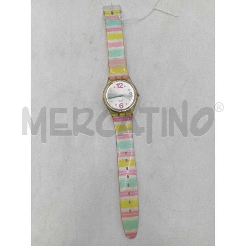 OROLOGIO DA POLSO SWATCH PASTEL CANDY PILA DA SOSTITUIRE | Mercatino dell'Usato Moncalieri bengasi 1