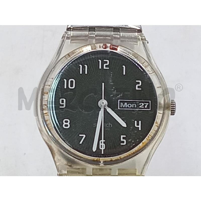 OROLOGIO DA POLSO SWATCH QUADRANTE NERO | Mercatino dell'Usato Moncalieri bengasi 2