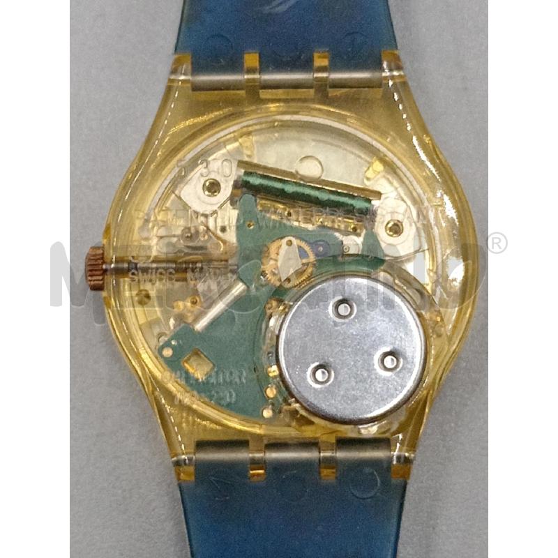OROLOGIO DA POLSO SWATCH SOLAR AZZURRO CON SOLI FUNZIONANTE | Mercatino dell'Usato Moncalieri bengasi 2