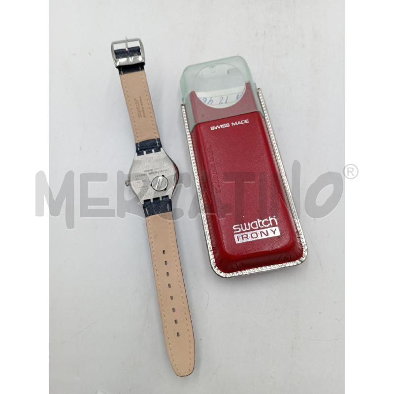 OROLOGIO DA POLSO SWATCH STAINLESS STEEL PATENTED WATER RESISTANT | Mercatino dell'Usato Moncalieri bengasi 3