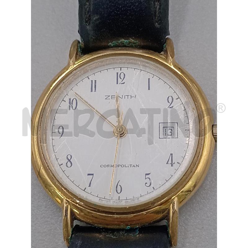 OROLOGIO DA POLSO ZENITH COSMOPOLITAN CON IMPERFEZIONI PILA DA SOSTITUIRE | Mercatino dell'Usato Moncalieri bengasi 5