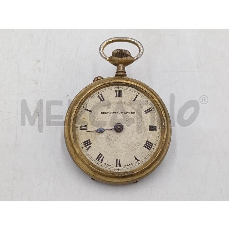 OROLOGIO DA TASCHINO DA REVISIONARE BEST PATENT | Mercatino dell'Usato Moncalieri bengasi 1