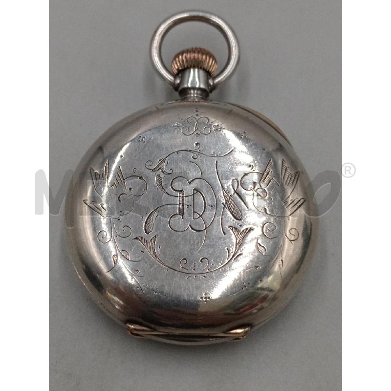 OROLOGIO DA TASCHINO DELARCHE ECHAPPEMENT A CYLINDRE 10 RUBIS MECCANISMO A CARICA MAN. FUNZIONANTE  | Mercatino dell'Usato Moncalieri bengasi 3
