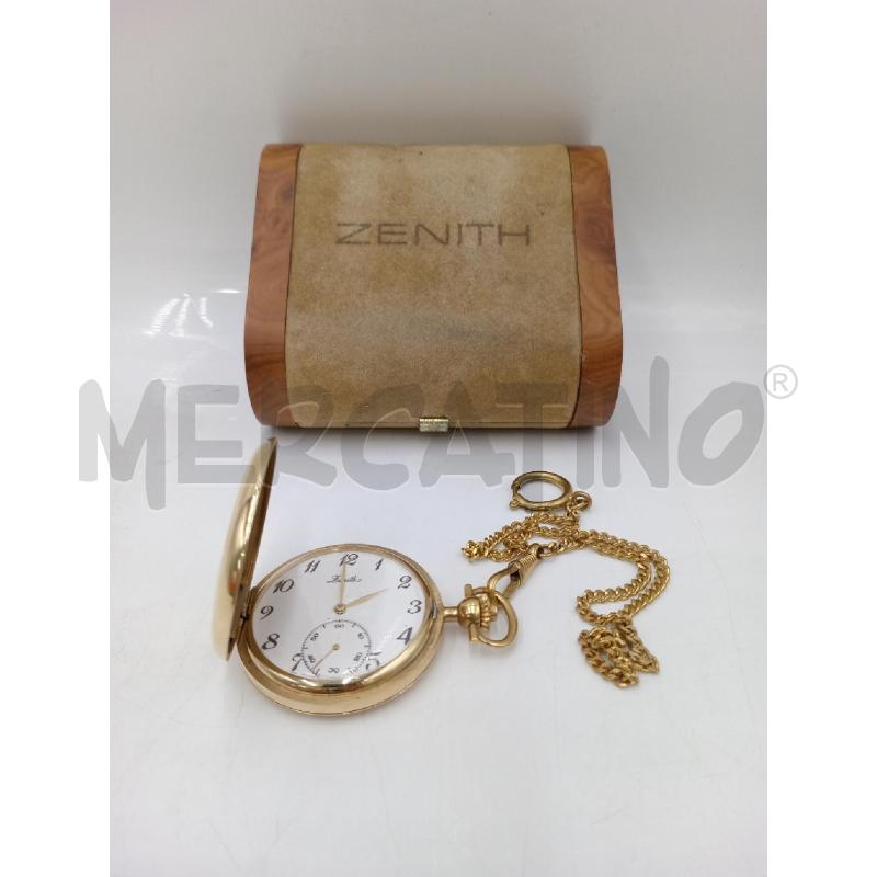 OROLOGIO DA TASCHINO ZENITH SWISS BASE METAL GOLD PLATED | Mercatino dell'Usato Moncalieri bengasi 1