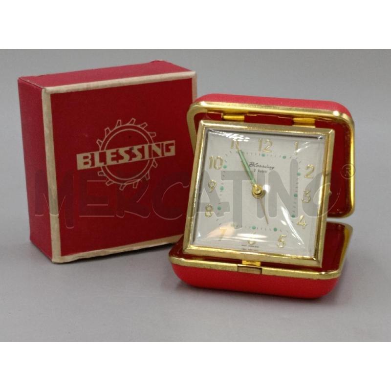 OROLOGIO DA TAVOLO DA VIAGGIO BLESSING | Mercatino dell'Usato Moncalieri bengasi 1