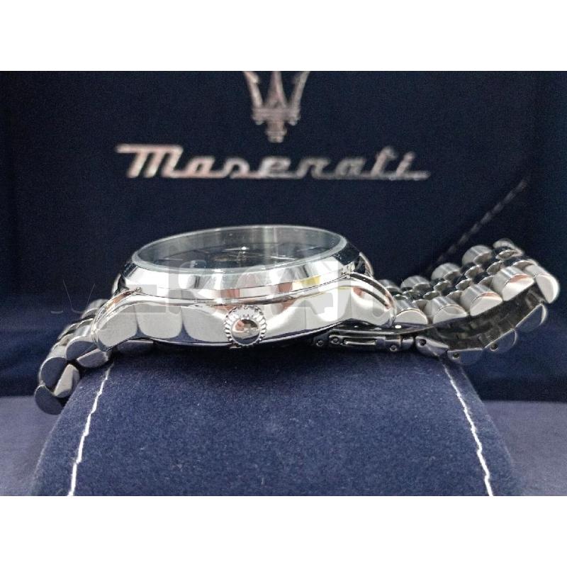OROLOGIO MASERATI EPOCA 42 MM AUTOMATICO ACCIAIO BLUE DIAL | Mercatino dell'Usato Moncalieri bengasi 3
