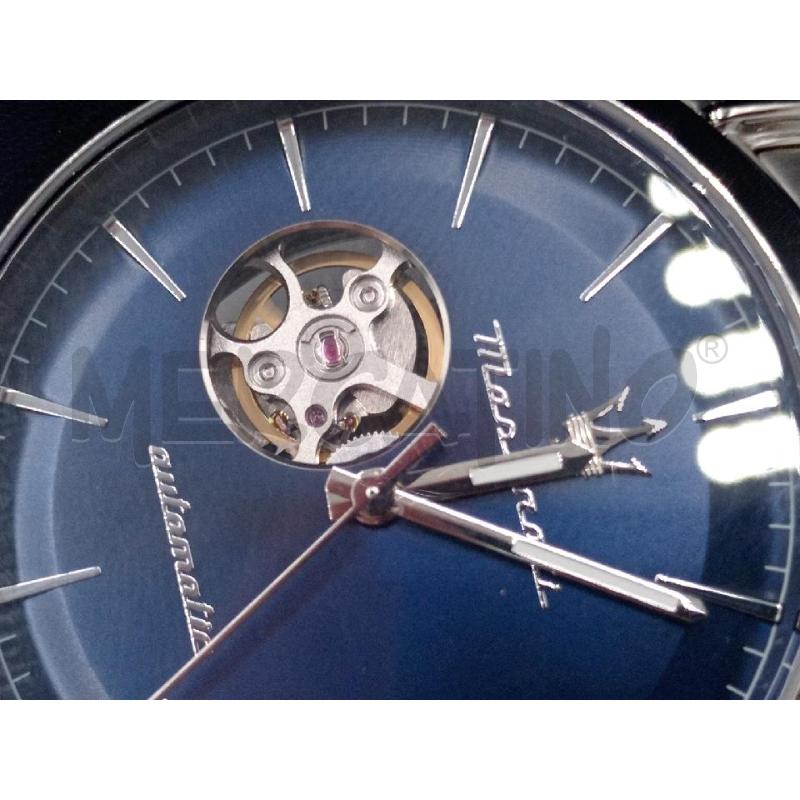 OROLOGIO MASERATI EPOCA 42 MM AUTOMATICO ACCIAIO BLUE DIAL | Mercatino dell'Usato Moncalieri bengasi 5
