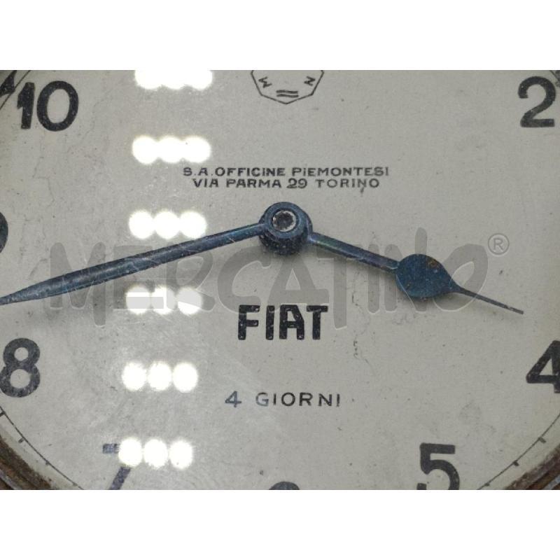 OROLOGIO MA MACCHINA EPOCA FIAT METRON 4 GIORNI | Mercatino dell'Usato Moncalieri bengasi 2