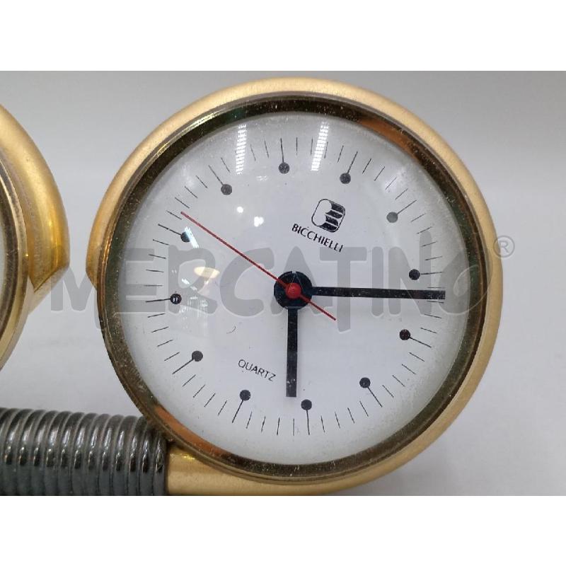 OROLOGIO + BAROMETRO DA SCRIVANIA BICCHELLI QUARTZ | Mercatino dell'Usato Moncalieri bengasi 2