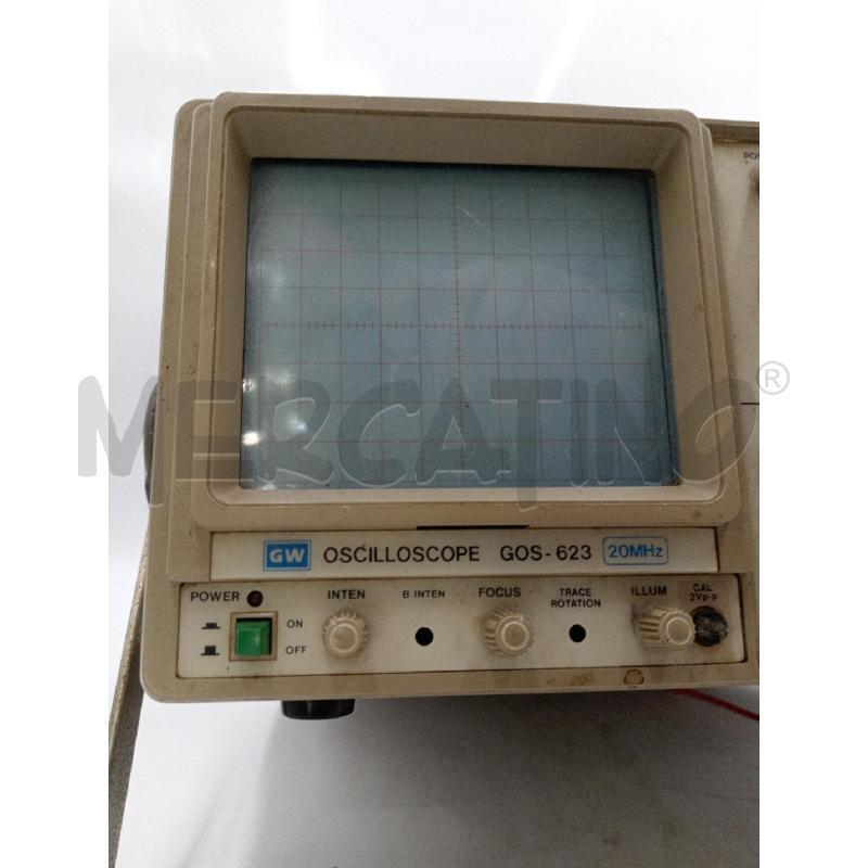 OSCILLOSCOPIO ANALOGICO GW-GOS 623 COLLEZIONE | Mercatino dell'Usato Moncalieri bengasi 3