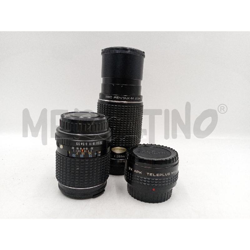 OTTICHE MACCHINA FOTO PENTAX 3 PZ | Mercatino dell'Usato Moncalieri bengasi 2