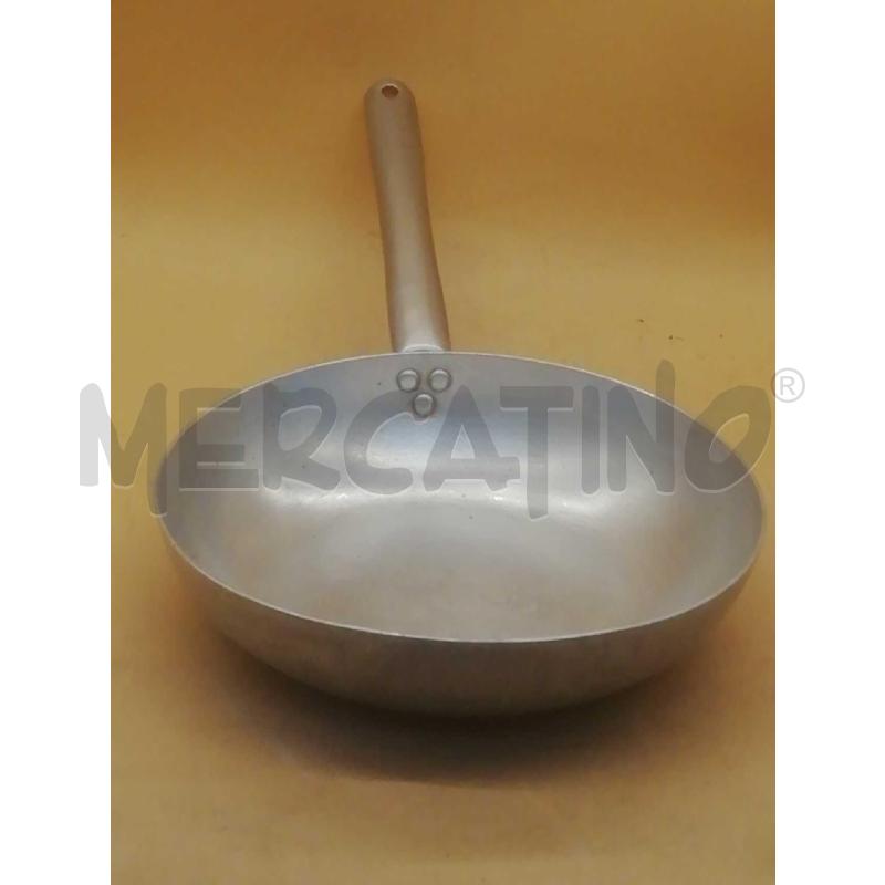 PADELLA METALLO ALLUMINIO MEDIA GRANDEZZA  | Mercatino dell'Usato Moncalieri bengasi 1
