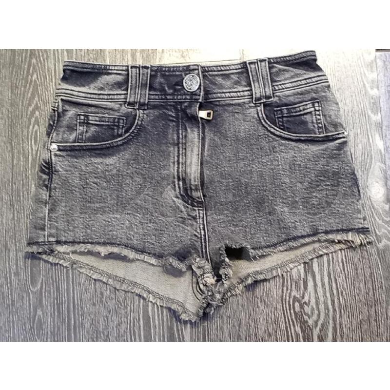 PANTALONCINO DONNA BALMAIN JEANS NERO | Mercatino dell'Usato Moncalieri bengasi 1