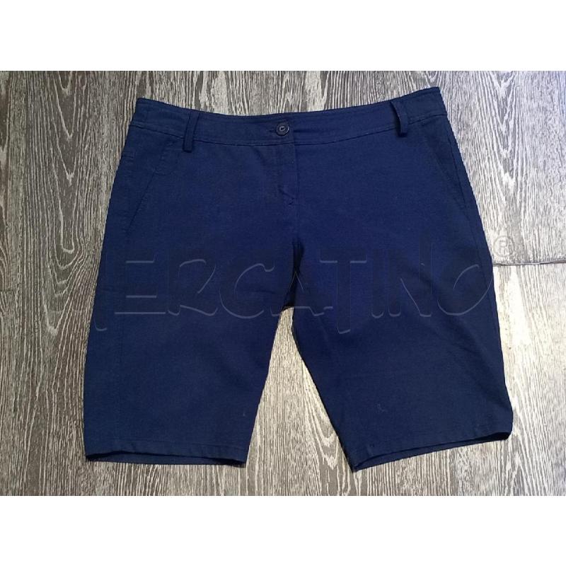 PANTALONCINO DONNA DENNY ROSE BLU | Mercatino dell'Usato Moncalieri bengasi 1