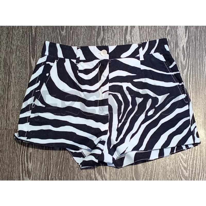 PANTALONCINO DONNA DOLCE & GABBANA ZEBRATO AZZURRO | Mercatino dell'Usato Moncalieri bengasi 1