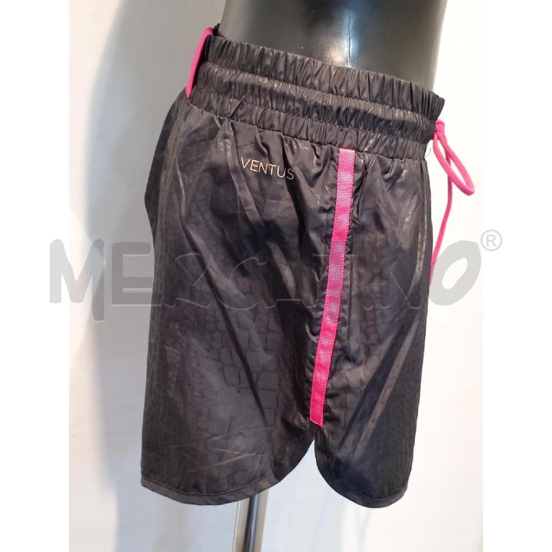 PANTALONCINO DONNA EMPORIO ARMANI GRIGIO BANDA ROSA | Mercatino dell'Usato Moncalieri bengasi 4