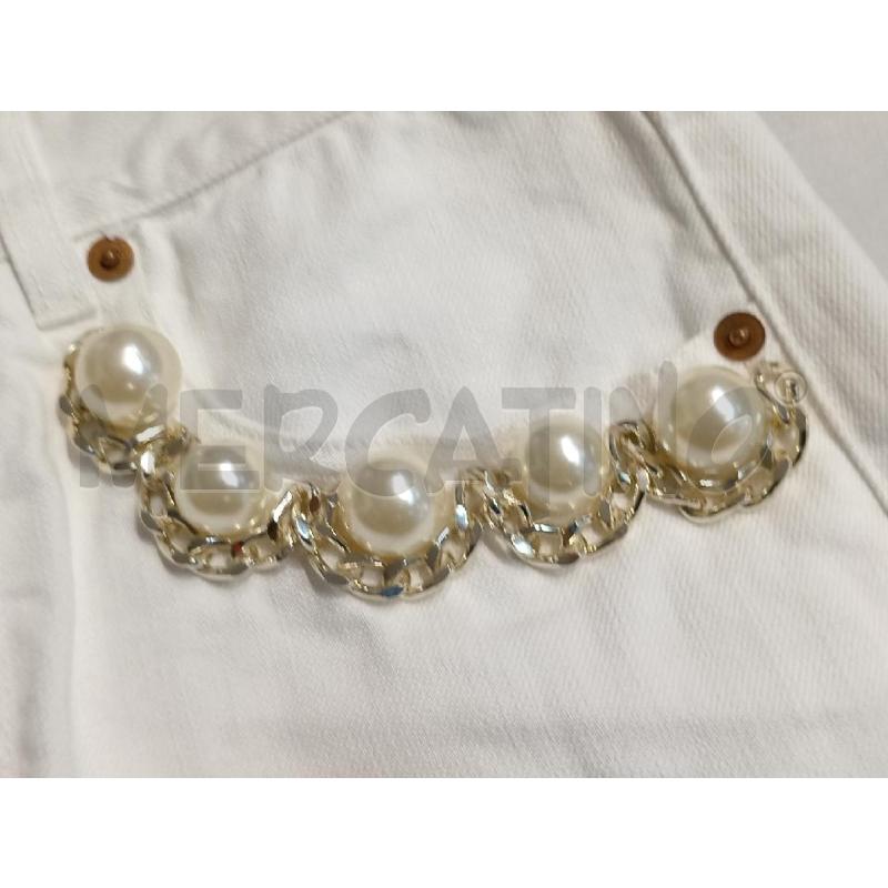 PANTALONCINO DONNA FORTE COUTURE CON INSERTO PERLE | Mercatino dell'Usato Moncalieri bengasi 5