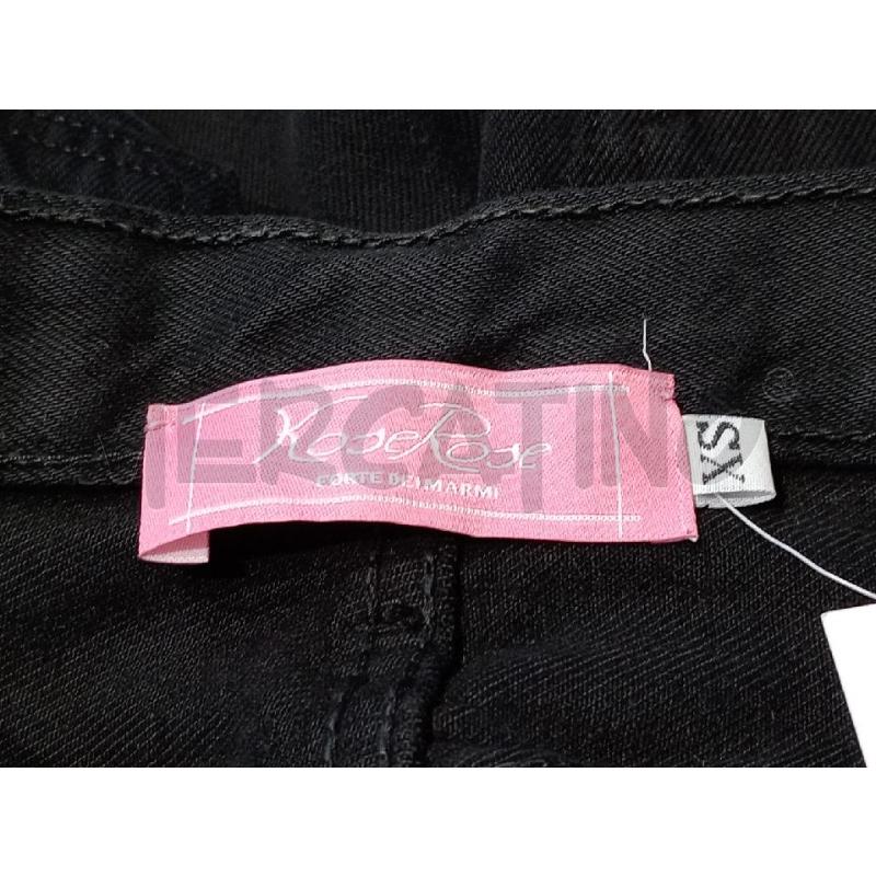 PANTALONCINO DONNA KOSE ROSE NERO CON STRASS | Mercatino dell'Usato Moncalieri bengasi 5