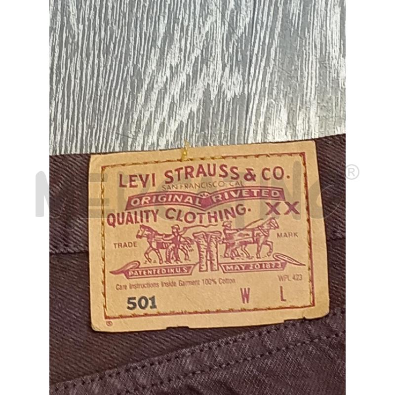 PANTALONCINO DONNA LEVIS MARRONE | Mercatino dell'Usato Moncalieri bengasi 3