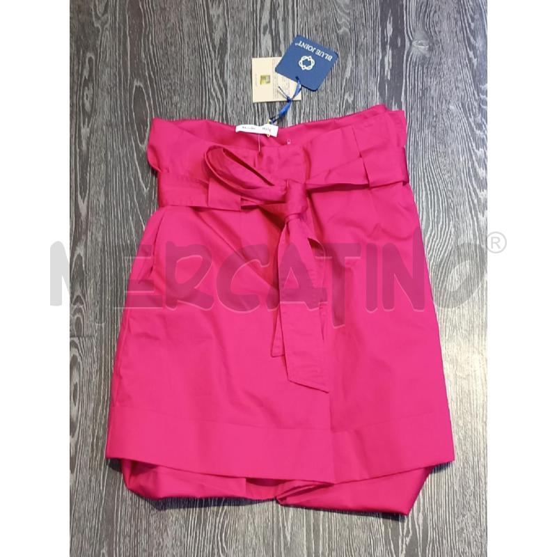 PANTALONCINO DONNA MADE IN ITALI FUCSIA CON CINTURA  | Mercatino dell'Usato Moncalieri bengasi 1