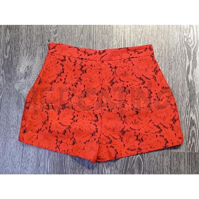 PANTALONCINO DONNA MSGM ROSSO PIZZO | Mercatino dell'Usato Moncalieri bengasi 2