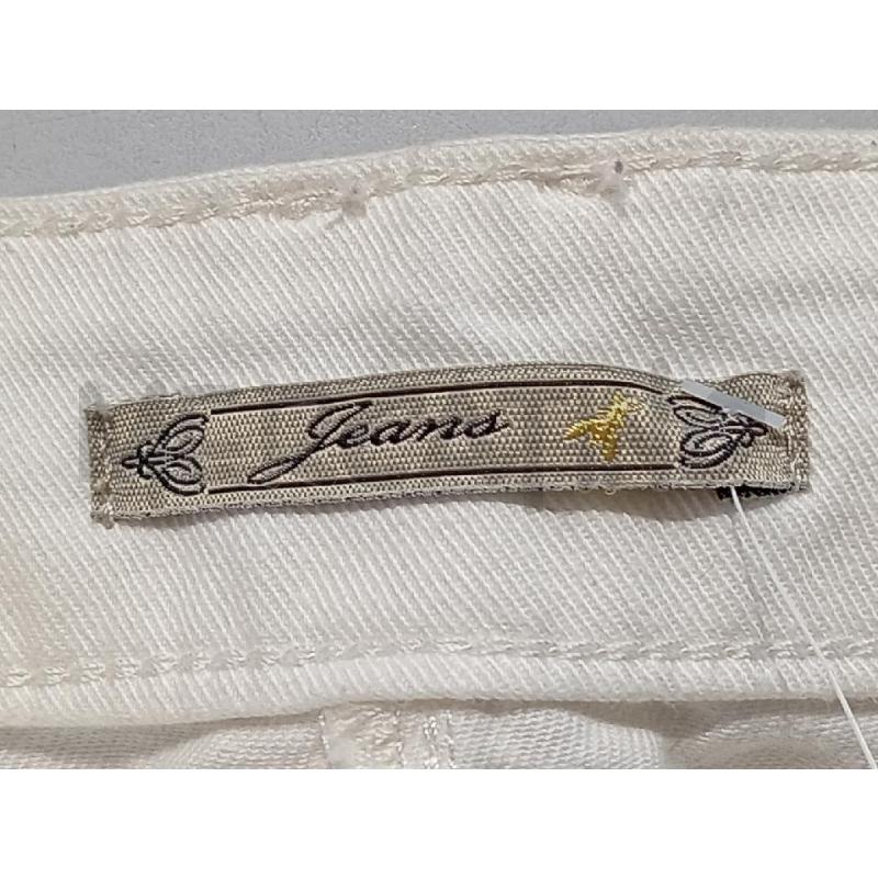 PANTALONCINO DONNA PATRIZIA PEPE BIANCO CON ZEBRA  | Mercatino dell'Usato Moncalieri bengasi 5