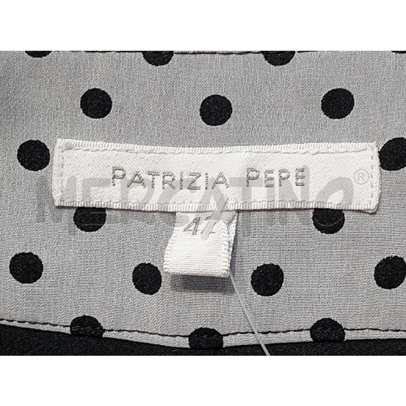 PANTALONCINO DONNA PATRIZIA PEPE POIS GRIGIO NERO | Mercatino dell'Usato Moncalieri bengasi 4