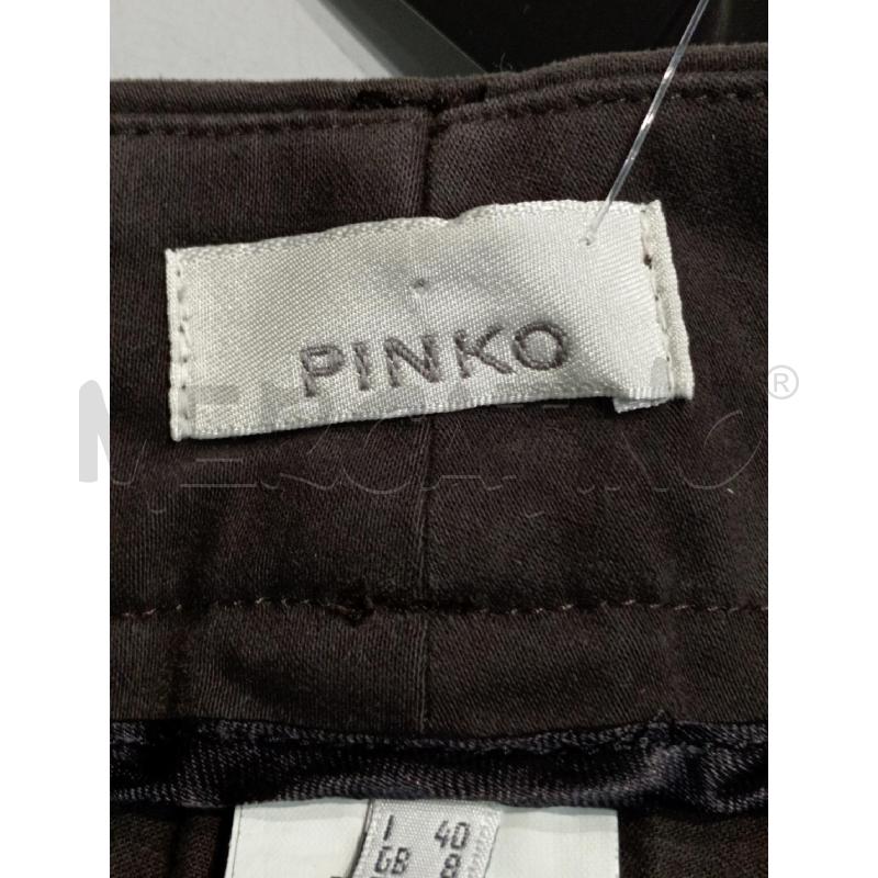 PANTALONCINO DONNA PINKO MARRONE  | Mercatino dell'Usato Moncalieri bengasi 5