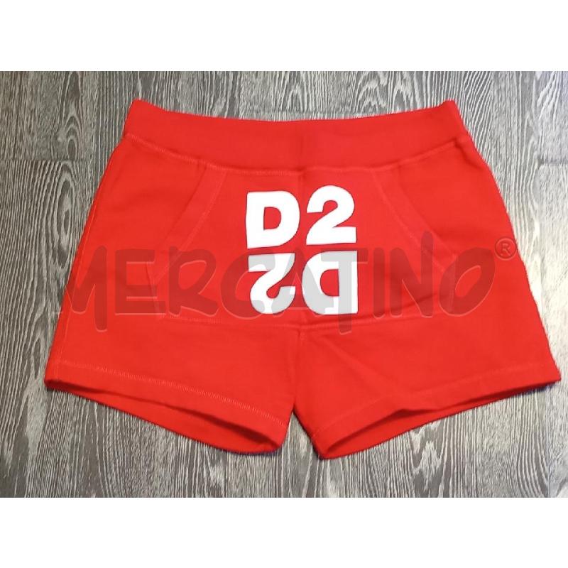 PANTALONCINO UOMO DSQUARED ROSSO | Mercatino dell'Usato Moncalieri bengasi 1