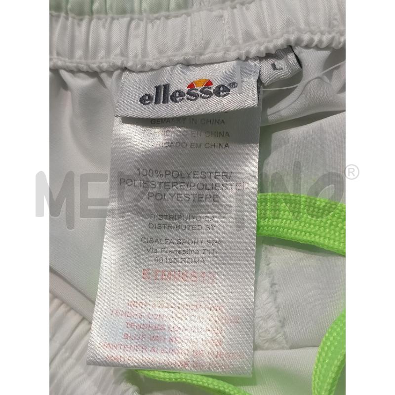 PANTALONCINO UOMO ELLEESSE BIANCO | Mercatino dell'Usato Moncalieri bengasi 4