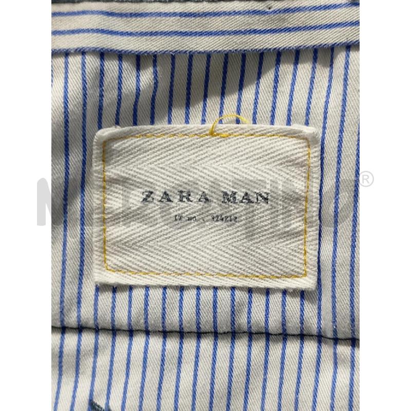 PANTALONCINO UOMO ZARA MAN LINO BLU CON LACCIO VITA | Mercatino dell'Usato Moncalieri bengasi 3
