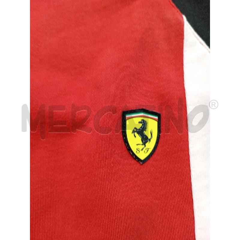 PANTALONE BAMBINO SCUDERIA FERRARI ROSSO BANDE BIANCHE | Mercatino dell'Usato Moncalieri bengasi 3