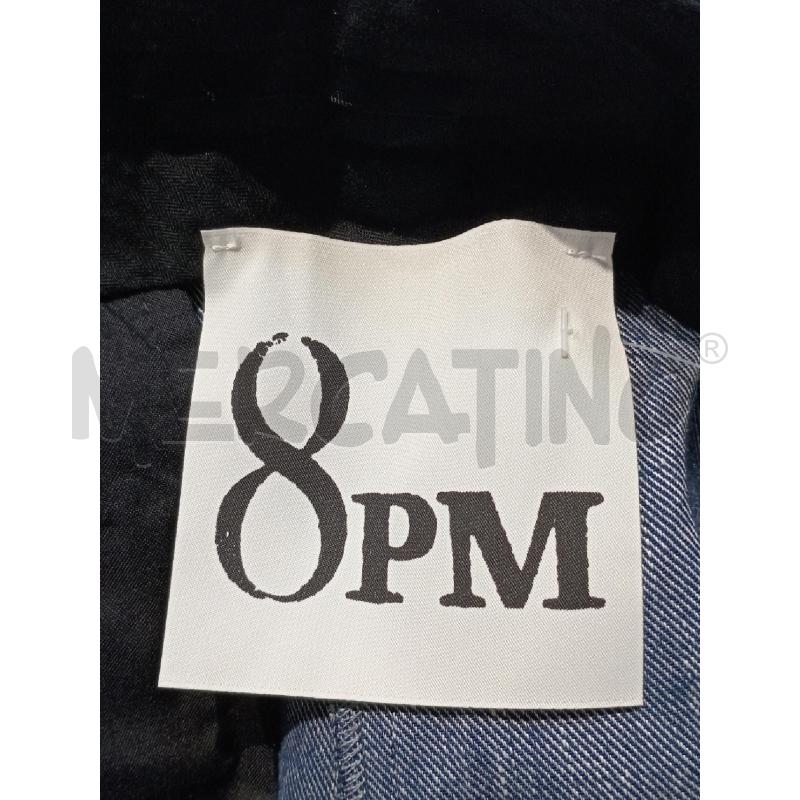 PANTALONE DONNA 8 PM AZZURRO TASCA CHINO | Mercatino dell'Usato Moncalieri bengasi 5