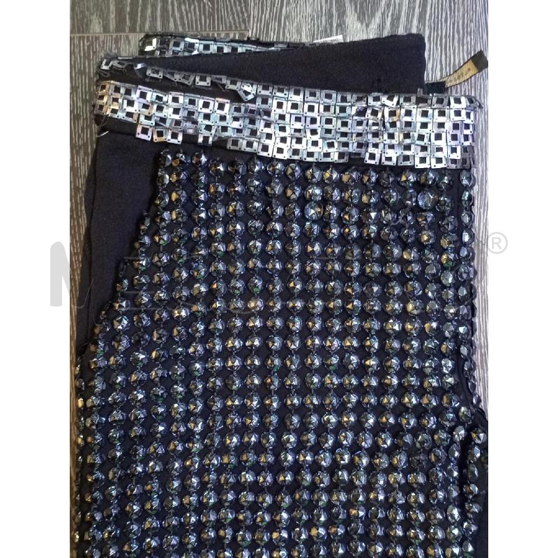 PANTALONE DONNA ALESSANDRO DELL'ACQUA NERO PERLINE | Mercatino dell'Usato Moncalieri bengasi 4