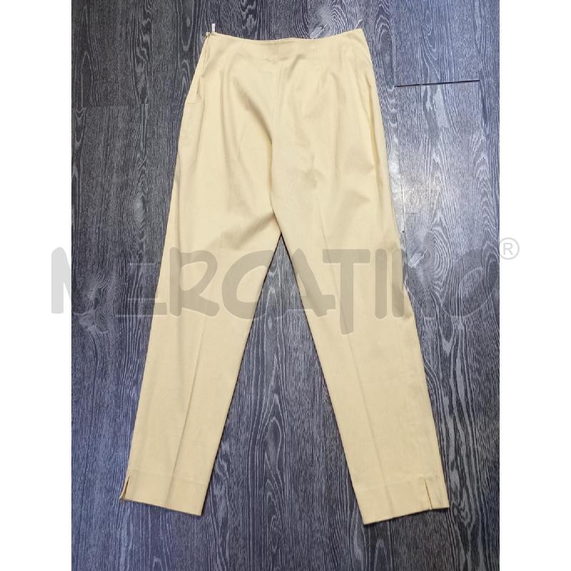 PANTALONE DONNA ALVIERO MARTINI CREMA  | Mercatino dell'Usato Moncalieri bengasi 2