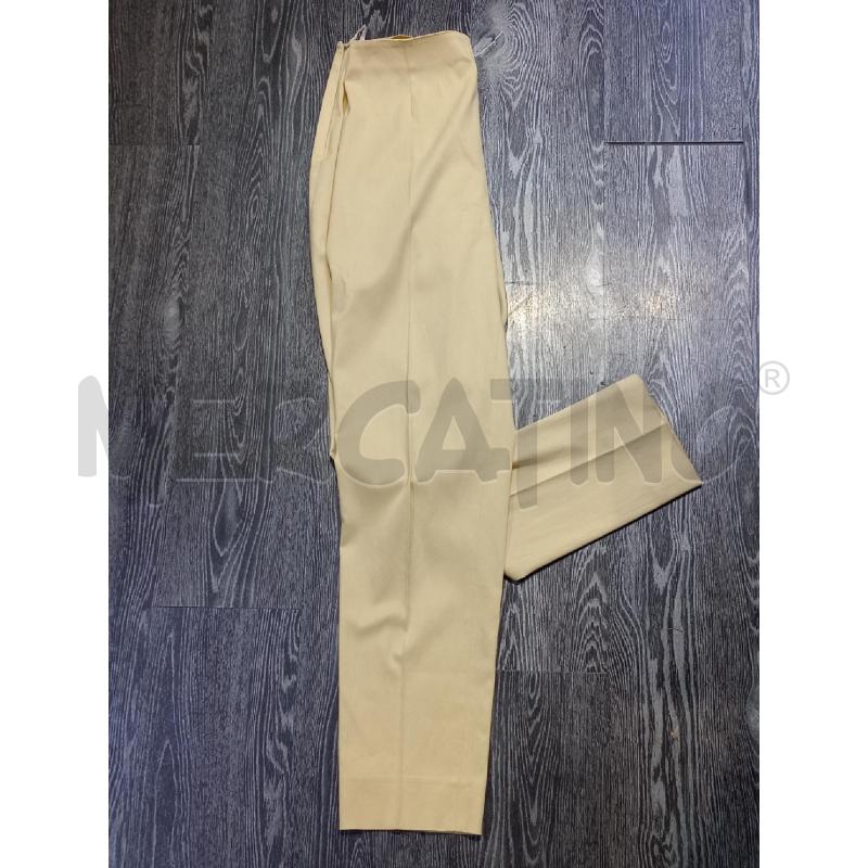 PANTALONE DONNA ALVIERO MARTINI CREMA  | Mercatino dell'Usato Moncalieri bengasi 4