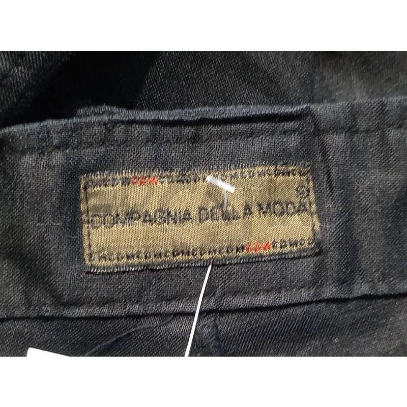 PANTALONE DONNA COMPAGNIA DELLA MODA NERO LINO  | Mercatino dell'Usato Moncalieri bengasi 5