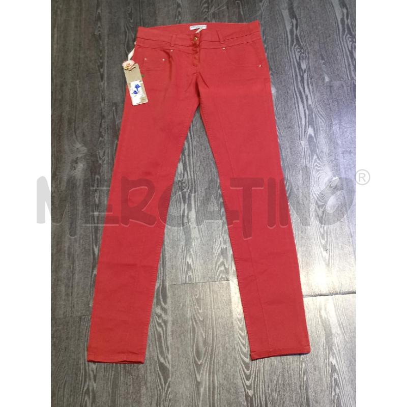 PANTALONE DONNA DANIELE ALESSANDRINI ROSSO | Mercatino dell'Usato Moncalieri bengasi 1