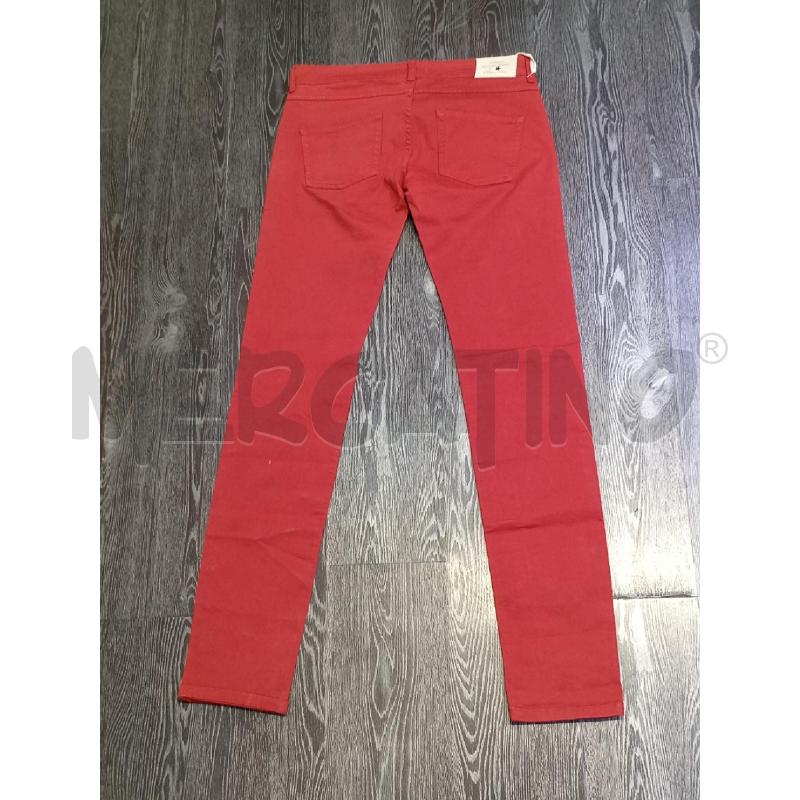 PANTALONE DONNA DANIELE ALESSANDRINI ROSSO | Mercatino dell'Usato Moncalieri bengasi 2