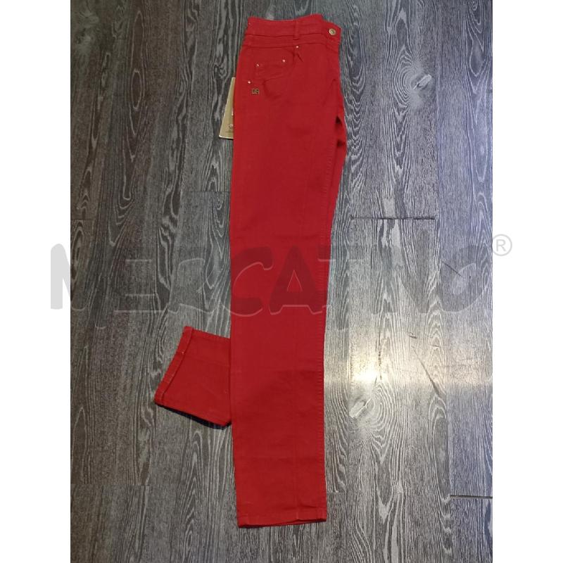 PANTALONE DONNA DANIELE ALESSANDRINI ROSSO | Mercatino dell'Usato Moncalieri bengasi 4