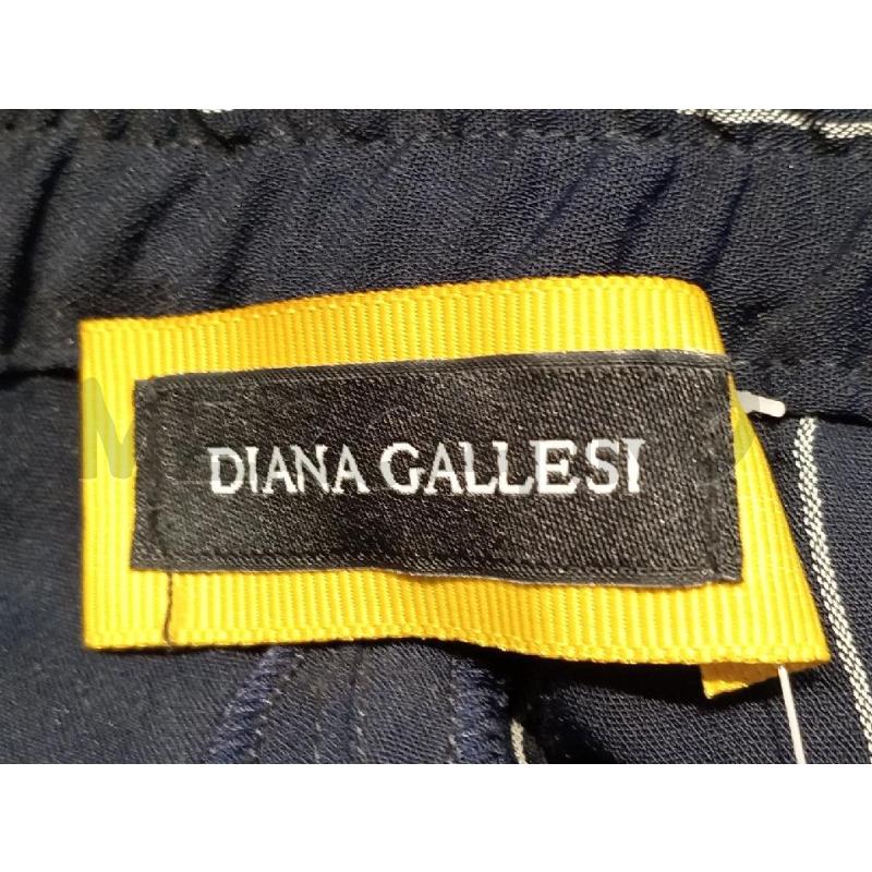PANTALONE DONNA DIANA GALLESI BLU RIGHE LARGO | Mercatino dell'Usato Moncalieri bengasi 5