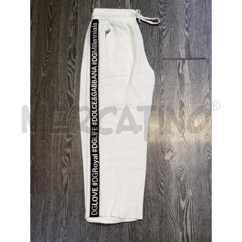 PANTALONE DONNA DOLCE & GABBANA BIANCO BANDA LATERALE | Mercatino dell'Usato Moncalieri bengasi 3