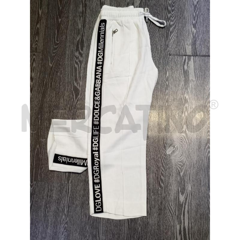 PANTALONE DONNA DOLCE & GABBANA BIANCO BANDA LATERALE | Mercatino dell'Usato Moncalieri bengasi 4